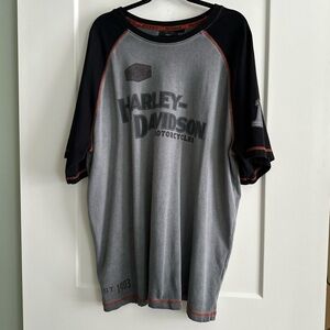 Harley-Davidson Men’s Iron Bond Raglan Tee